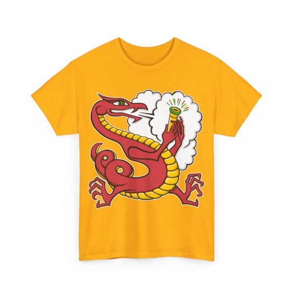 T-shirt Jaune Gold Dragon Shillum