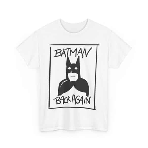 T-shirt blanc Batman Back Again