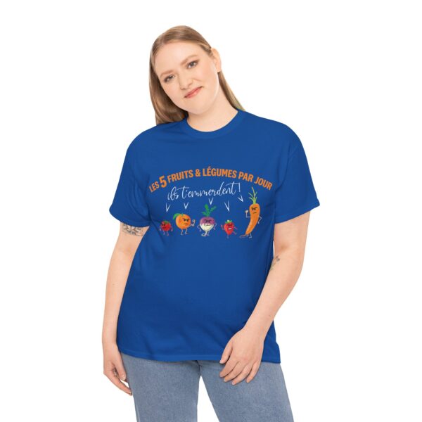 5 fruits et légumes | T-shirt – Image 6
