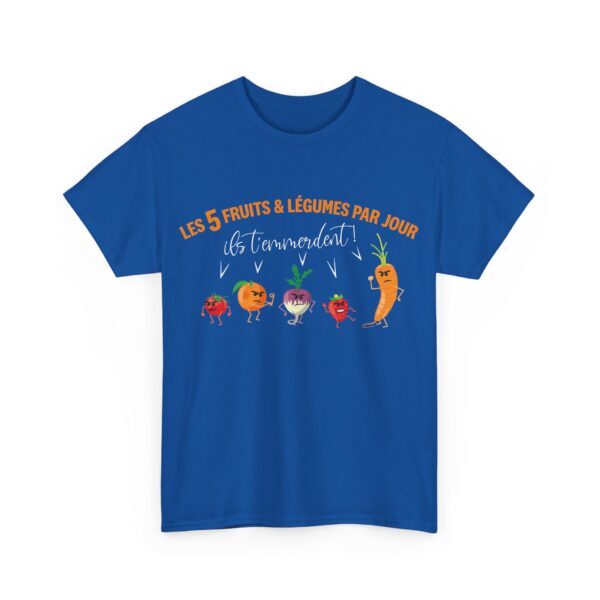 5 fruits et légumes | T-shirt – Image 5